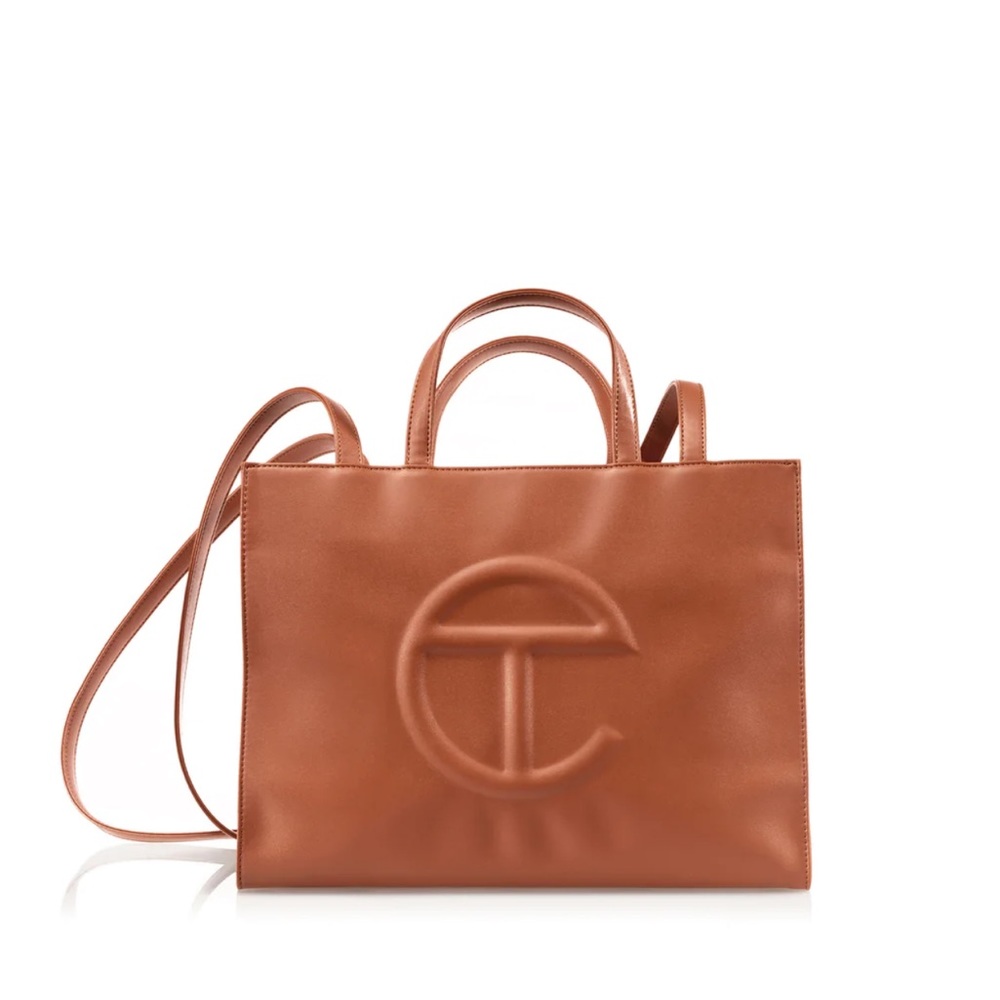 Telfar Medium Shopping Bag in Tan